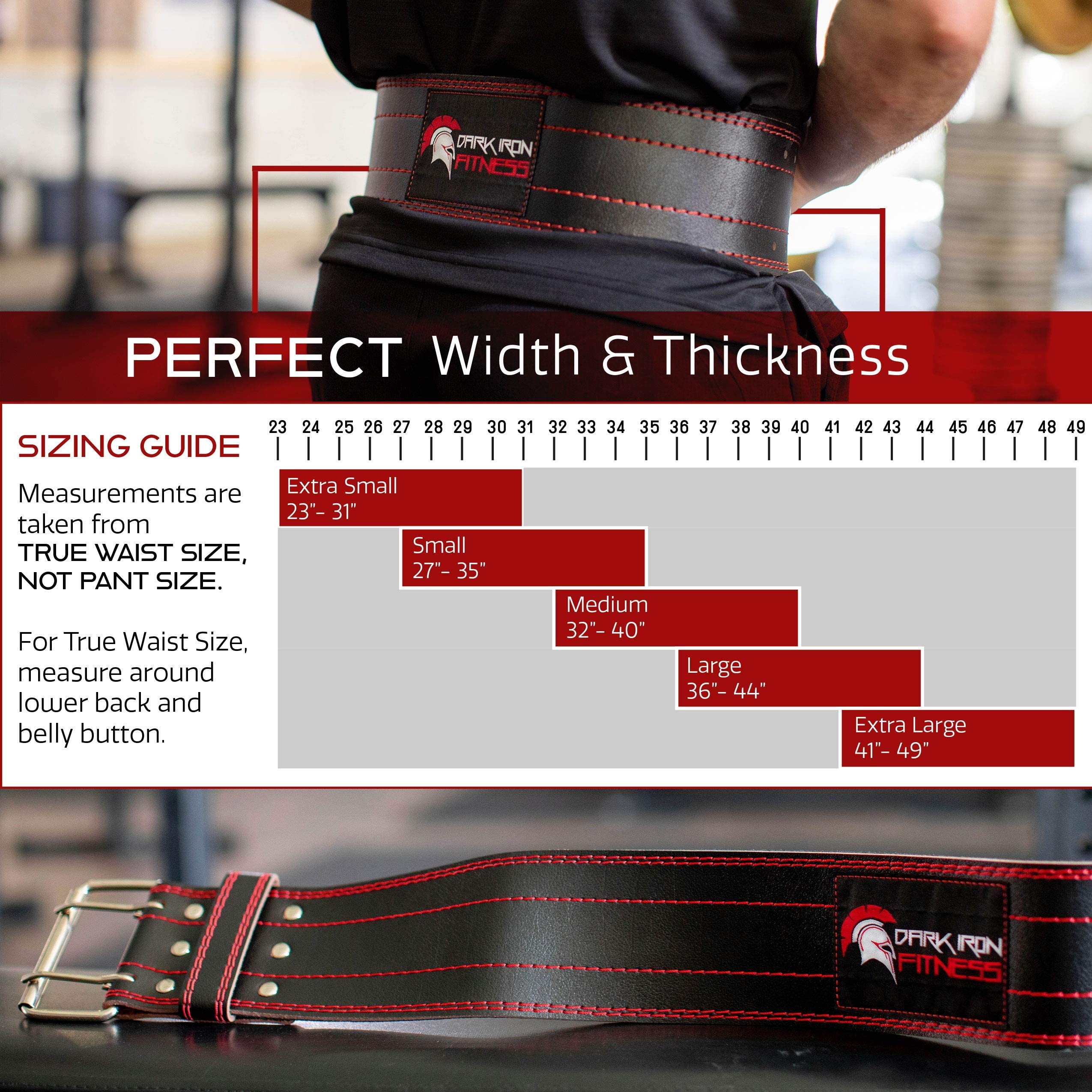 Dark Iron Fitness Weight Lifting Belt for Men & Women - | B2B